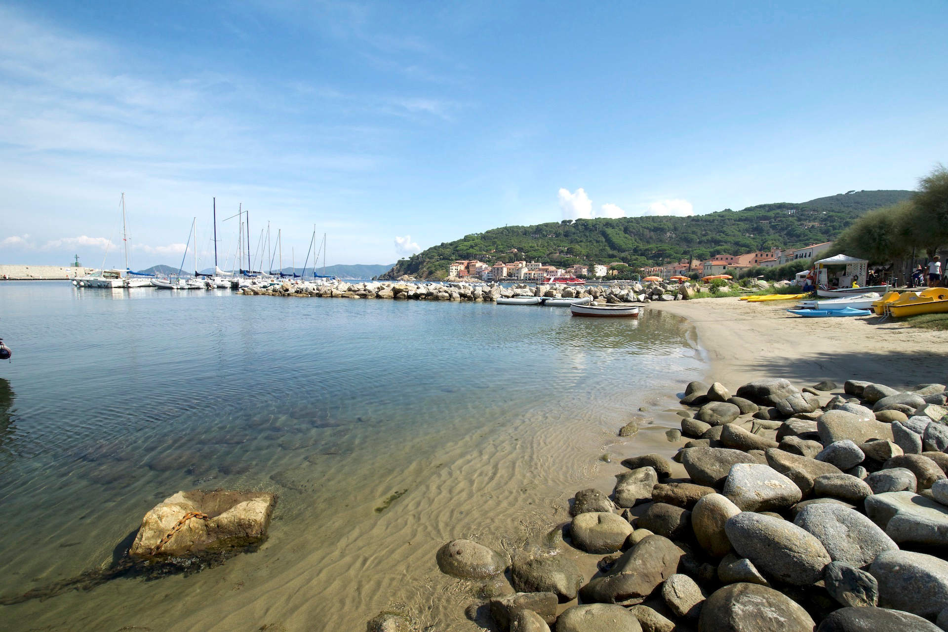 Spiaggia del Capitanino a Marciana Marina