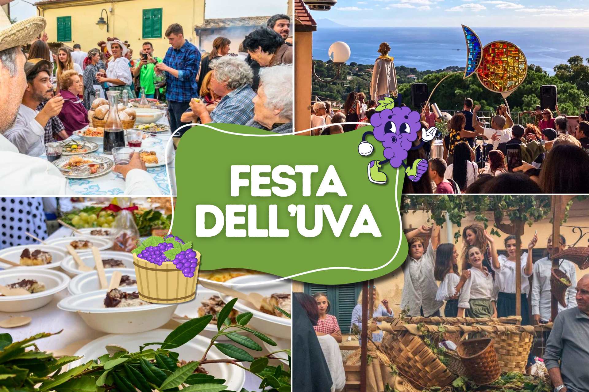 Festa dell'Uva a Capoliveri 2025: giochi, vino, tradizione